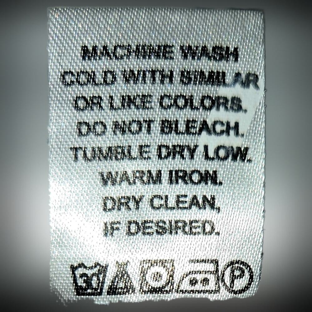 Blueback Threads Button-Down W Palm Tree Pattern … - image 7